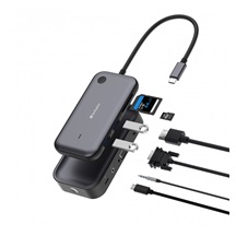 VERBATIM Display Adapter WDA-01 Share My Screen 1080P, USB-C hub