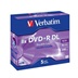 VERBATIM DVD+R(5-pack)DoubleLayer/Jewel/8x/8,5GB