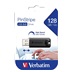 VERBATIM Flash Disk 128GB PinStripe USB 3.0, černá
