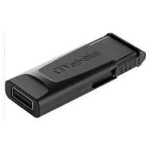 VERBATIM Flash Disk 128GB Store 'n' Go Slider, černá