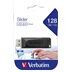 VERBATIM Flash Disk 128GB Store 'n' Go Slider, černá