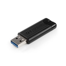 VERBATIM Flash Disk 256GB PinStripe USB 3.0, černá