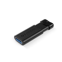 VERBATIM Flash Disk 256GB PinStripe USB 3.0, černá
