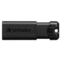 VERBATIM Flash Disk 256GB PinStripe USB 3.0, černá