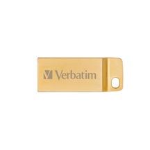 VERBATIM Flash Disk 32GB Metal Executive, USB 3.0, zlatá