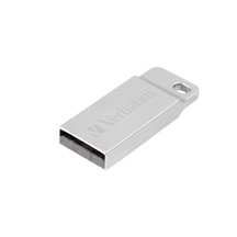 VERBATIM Flash Disk 64GB Metal Executive, USB 2.0, stříbrná