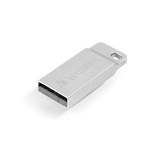 VERBATIM Flash Disk 64GB Metal Executive, USB 2.0, stříbrná