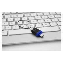 VERBATIM Flash Drive 32GB Store 'n' Go Dual Drive USB 3.0/USB Type-C, modrá