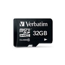 VERBATIM MicroSDHC karta 32GB Premium, U1