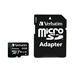 VERBATIM MicroSDXC karta 64GB Premium, U1 + adaptér