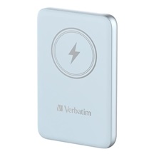 VERBATIM Powerbanka Charge 'n' Go, Magnetická, 10000 mAh, USB-C, Modrá