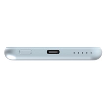 VERBATIM Powerbanka Charge 'n' Go, Magnetická, 5000 mAh, USB-C, Modrá