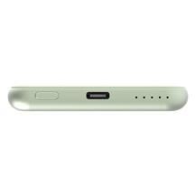 VERBATIM Powerbanka Charge 'n' Go, Magnetická, 5000 mAh, USB-C, Zelená