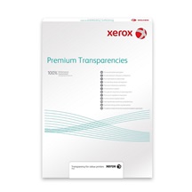 Xerox Papír Transparentní fólie - 115m A4 Plain (50 listů, A4)