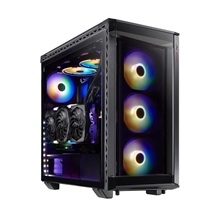 ADATA XPG case BATTLECRUISER Mid-Tower, bez zdroje, 4x 120mm ARGB Fan, Černá