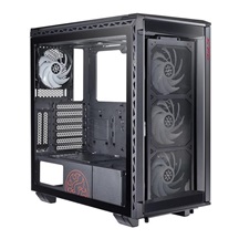 ADATA XPG case BATTLECRUISER Mid-Tower, bez zdroje, 4x 120mm ARGB Fan, Černá