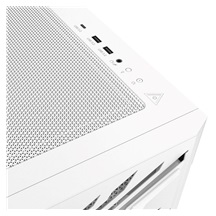 ADATA XPG case STARKER AIR BTF Mid-Tower, bez zdroje, 4x 120mm ARGB, Bílá