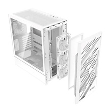 ADATA XPG case STARKER AIR BTF Mid-Tower, bez zdroje, 4x 120mm ARGB, Bílá