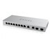 Zyxel XGS1010-12 12-port Gigabit Switch, 8x gigabit RJ45, 2x 2,5GbE RJ45, 2x SFP+