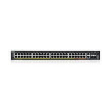 Zyxel XGS2220-54HP, L3 Access Switch, 600W PoE, 40xPoE+/10xPoE++, 48x1G RJ45 2x10mG RJ45, 4x10G SFP+ Uplink, incl. 1 yr