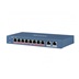 HIKVISION DS-3E0310P-E/M (B) PoE switch, 2x 1Gbit, 8x 10/100Mbit PoE