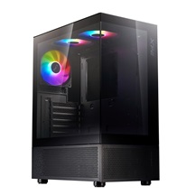 Adata XPG INVADER X MINI/Midi Tower/Transpar./Černá