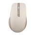 ASUS SmartO Mouse MD200 Silent Plus/Kancelářská/Optická/Pro praváky/4 200 DPI/USB+BT/Béžová