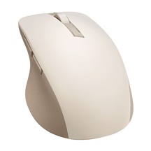 ASUS SmartO Mouse MD200 Silent Plus/Kancelářská/Optická/Pro praváky/4 200 DPI/USB+BT/Béžová