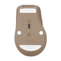 ASUS SmartO Mouse MD200 Silent Plus/Kancelářská/Optická/Pro praváky/4 200 DPI/USB+BT/Béžová