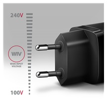 AXAGON ACU-DPQ65, GaN nabíječka do sítě 65W, 3x port (USB-A + dual USB-C), PD3.0/QC4+/PPS/Apple