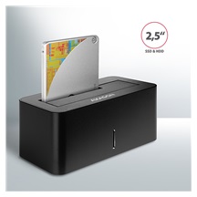 AXAGON ADSA-SN, USB 3.2 Gen1 - SATA 6G, 2.5"/3.5" HDD/SSD dokovací stanice