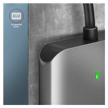 AXAGON CRE-S3C, USB-C 3.2 Gen 1 - SUPERSPEED čtečka karet 3-slot & lun SD/microSD/CF, podpora UHS-II