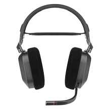 Corsair HS80 RGB Wireless/USB/USB/Bezdrát/Černá