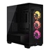 CORSAIR iCUE LINK 3500X/Midi Tower/Transpar./Černá