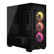 CORSAIR iCUE LINK 3500X/Midi Tower/Transpar./Černá