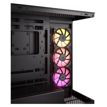 CORSAIR iCUE LINK 3500X/Midi Tower/Transpar./Černá