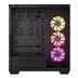 CORSAIR iCUE LINK 3500X/Midi Tower/Transpar./Černá
