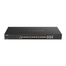 D-Link DXS-1210-28S 24 x 10G SFP+  ports + 4 x 10G Base-T ports Smart Managed Switch