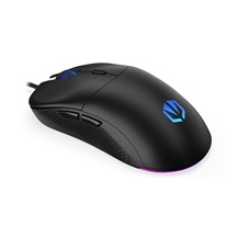 Endorfy Gem Plus/Herní/Optická/Pro praváky/19 000 DPI/Drátové USB-A/Černá