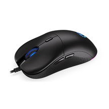 Endorfy Gem Plus/Herní/Optická/Pro praváky/19 000 DPI/Drátové USB-A/Černá