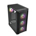 FSP CMT218/Midi Tower/Transpar./Černá