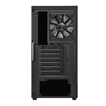 FSP CMT218/Midi Tower/Transpar./Černá
