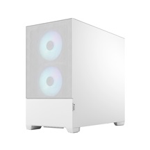 Fractal Design Pop Mini Air RGB White TG Clear Tint/Micro Tower/Transpar./Bílá
