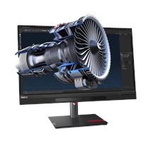 Lenovo ThinkVision/27 3D/27"/IPS/4K UHD/60Hz/4ms/Black/3RNBD