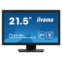 22" LCD iiyama T2234MSC-B1S:PCAP,10P,IPS,FHD,HDMI