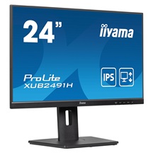 iiyama ProLite/XUB2491H-B1/23,8"/IPS/FHD/100Hz/0,5ms/Black/3R