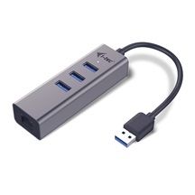 i-tec USB 3.0 Metal HUB 3 Port + Gigabit Ethernet