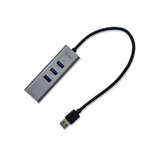i-tec USB 3.0 Metal HUB 3 Port + Gigabit Ethernet