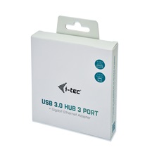 i-tec USB 3.0 Metal HUB 3 Port + Gigabit Ethernet