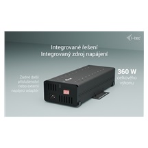 i-tec USB-C/USB-A Metal Charging + Data HUB, 15W/port, 20x USB-C, 360W